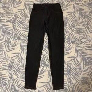 Black High-Waisted Leggings